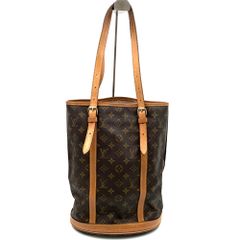 【美品】LOUIS VUITTON　ルイヴィトン 　M42236　バケットGM　バケツバッグ　ハンドバッグ　トートバッグ　モノグラム