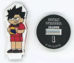 【中古】アクリルスタンド・アクリルパネル 黒尾鉄朗 「ハイキュー!!プラザ ジロリ トレーディングミニアクリルスタンド vol.1」