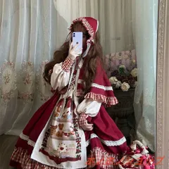 新品♡to alice♡福袋♡赤♡ロリータ5点セット♡ブラウス♡ジャンスカ等♡ 新品♡to alice♡福袋♡赤♡ロリータ5点セット♡ブラウス♡