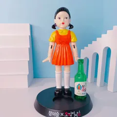[3点セット]チャミスル イカゲーム コラボ ヨンヒ ルーレット　専用グラス付 韓国] グラス付 チャミスル イカゲーム 限定 コラボ ヨンヒ