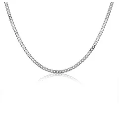 チェーンネックレス チェーン全3幅 オシャレ モード カジュアル系 ストリート系 ファッション シルバーアクセサリー