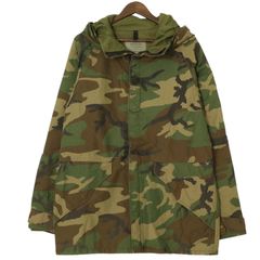 90年代 米軍実物 U.S.ARMY ECWCS GEN1 GORE-TEX パーカージャケット ミリタリー ウッドランドカモ (メンズ MEDIUM LONG) 中古 古着 A1929