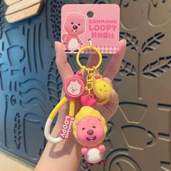 【新品未使用タグ付き】日本未発売　ルーピー　キーホルダー　天ぷら　エビフライ　loopy  じゃんまるぴー
