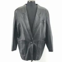 日本製★本革/ラムレザージャケット【レディース-フリー/黒】胸ポケット/シングル/1釦/Made in Japan◆BA820L<sale>