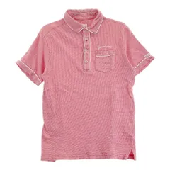 サイズ：4 JACK BUNNY ジャックバニー  半袖ポロシャツ 総柄 レッド系 [240101278744]# ゴルフウェア メンズ ストスト