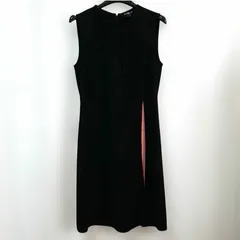 PAULE KA ポールカ ノースリーブワンピース Aライン 36 異素材 PAULE KA ポールカ ノースリーブワンピース Aライン 36 異素材