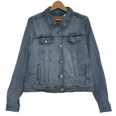 Levi's/リーバイス デニムジャケット ジージャン ライトアウター SRILANKA製 メンズ XL ブルー