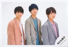 【中古】生写真(ジャニーズ) なにわ男子/大西流星・高橋恭平・藤原丈一郎/横型・上半身/「関西ジャニーズJr. あけおめコンサート2021～関ジュがギューッと大集合～」グッズオフショット/公式生写真