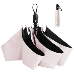 【在庫セール】日傘 UVカット 超軽量 227g 折り畳み傘 ワンタッチ 自動開閉 遮光 おりたたみ傘 メンズ レディース 男女兼用 耐風 撥水 UPF50+ 晴雨兼用 6本骨 頑丈 持ち運びやすい 収納ポーチ付き