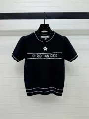DIOR 半袖ロゴニット Christian Dior - Christian DIORロゴニットの通販 by SAKURA's