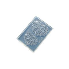 亀島商店 レジンクラフト用 ソフトモールド プレートシリーズ プレート ハート KAM-REJ-502 1
