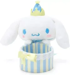 【中古】小物入れ・マルチケース・缶ケース シナモロール ぬいぐるみ小物入れ アフターパーティーデザインシリーズ 「サンリオキャラクターズ」