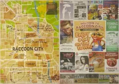 【中古】ポスター [単品] B2両面ポスター ラクーンシティマップ/広告 「PS4ソフト バイオハザード RE：3 Z Version COLLECTOR’S EDITION」 同梱品