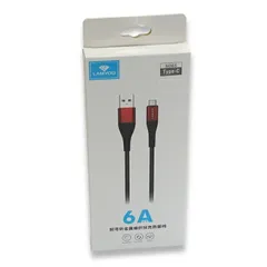 Type-C USBケーブル 1m 急速充電 データ転送 スマホ充電 赤色