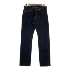 FLAT HEAD フラットヘッド FN-3002 タイトテーパードストレート ジーンズ デニムパンツ インディゴ Size 30