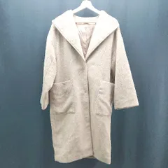 ◇ SELECT MOCA シングルボタン ロング丈 裏地あり 両サイドポケット 長袖 コート サイズM ライトブラウン レディース E  【1307120034847】のサムネイル