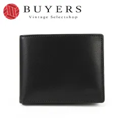 【中古】 コーチ 札入れ レザー ブラック ブラック パスケース付き 二つ折り 小物 メンズ 男性 COACH