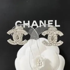 2024年最新】CHANEL シャネル ココマーク イヤリング ラインストーン ...