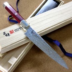 関の刃物 ペティナイフ 15cm (150mm) 三昧 荒波 VG-10 VG-2 コアレス鋼ステンレス 赤合板 両刃 小型ナイフ 果物包丁 皮むき 日本製