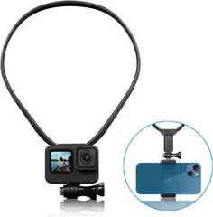 GoProホルダー ネックストラップ アクションカメラ用 アウトドア 首掛けマウント M250418-196