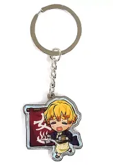 【中古】雑貨 我妻善逸(温泉) メタルキーホルダー 「鬼滅の刃」 温泉地限定