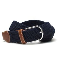 Loro Piana メッシュベルト ネイビー 95 38 - メルカリ