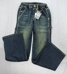 【タグ付き新品】エフオーキッズ F.O.KIDS デニムパンツ 長ズボン 140cm 子供服 中古