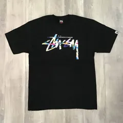 ステューシーＸベイプコラボ Mサイズ STÜSSY & A BATHING APE® | bape.com