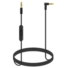 【新着商品】Dreのヘッドフォン用インラインマイクとコントロール付き Solo/Studio/Pro/Detox/Wireless/Mixr/Executive/Pill対応 Dr by ブラック Beats NSENBOSESOLO2.0 取り替え用オーディ