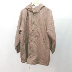 ◇ SM2 サマンサモスモス ゆったりめ カジュアル フーディ― ジップアップ 長袖 ジャンパー サイズF ブラウン レディース E 【1306260040084】