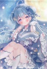 ゆ*ま様 原神　ファンアート　珊瑚宮心海　手描きイラスト　原画　色紙 原神 ファンアート 珊瑚宮心海 手描きイラスト 原画 色紙 - メルカリ
