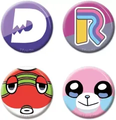 【中古】バッジ・ピンズ ジャンクモール 缶バッジ4個セット