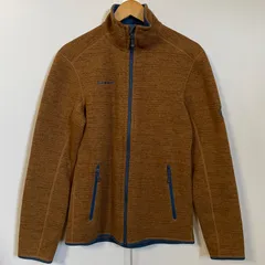 MAMMUT マムート フリースジャケット POLARTEC ブラウン サイズM