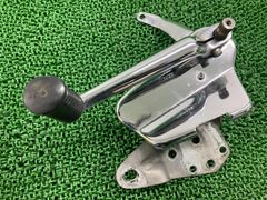 FLSTC ステップ 左 ハーレー 純正 中古 バイク 部品 ソフテイル 87-99年 シフトペダル ホルダー ブラケット 車検 Genuine Ig