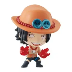 【中古】トレーディングフィギュア ポートガス・D・エース デフォルマイスタープチ ワンピース ocean blue box (オーシャンブルーボックス)