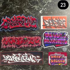 YOKE グラフィティ ステッカー グラフィティ ステッカー 20 セット - メルカリ