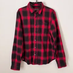ミラーナイン チェックシャツ 赤 お揃い トップス レディース クィーン
