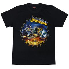 【土日も発送】JudasPriest PAINKILLER ジューダスプリースト ペインキラー メンズレディース ロックＴシャツ バンドＴシャツ ブラック 半袖 RockYeah