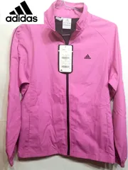 【新品タグ付き】adidas 秋に大活躍のアディダスジャケット レディースMサイズ《0818-11》