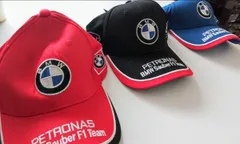BMW キャップ　帽子　レッド　ブラック　ブルー3色から1色お選びください