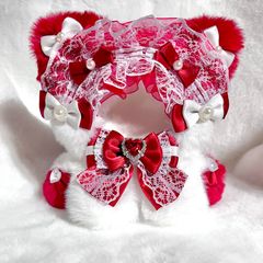 おすわりぬい服 ヒョウ柄 ギャル ちびぐるみ - メルカリ
