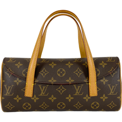 ルイ・ヴィトン・モノグラム LOUIS VUITTON ソナチネ M51902 ハンドバッグ ブラウン