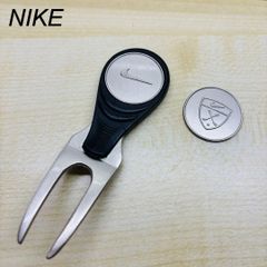 【希少品】Nike グリーンフォーク 黒/シルバー マーカー付き