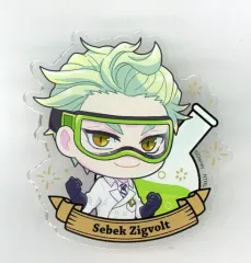 【中古】バッジ・ピンズ セベク・ジグボルト 「ディズニー ツイステッドワンダーランド アクリルバッジ vol.2」