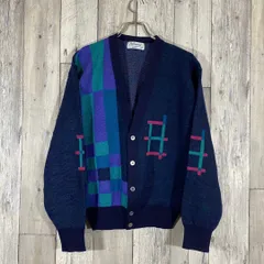 OLD DUNLOP 90s ダンロップ ニット カーディガン LL