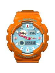 CASIO (カシオ) G-SHOCK デジアナ腕時計 G-LIDE In4mation インフォメーション タイアップモデル GAX-100X オレンジ ブルー メンズ /036