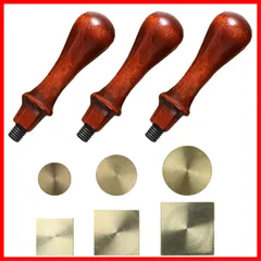 【激安！】シール製作 スクエア型 9点セット 丸型 シーリングワックス用スタンプ Felimoa