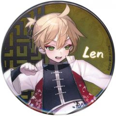 コスプレ】鏡音レン 39Culture 大き目メタリック缶バッジ - メルカリ