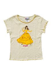 [Size120] vintage 미녀와 야수 디즈니 프린세스 벨 반팔 T 셔츠 US 헌옷 미국 수입 빈티지