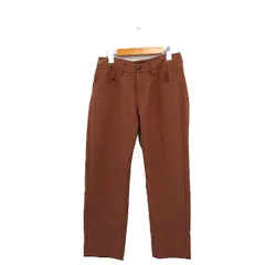 メンズビギ MEN'S BIGI テーパード パンツ ジップフライ シンプル 1 ブラウン 茶 /KT24のサムネイル